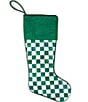 MacKenzie-Childs Check Stocking - Image 1