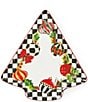 MacKenzie-Childs Holiday Collection Deck the Halls Tree Serving Platter - Image 1