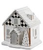 MacKenzie-Childs Holiday Collection Gingerbread Illuminated Cottage - Image 3