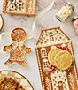MacKenzie-Childs Holiday Collection Mocha Check Gingerbread Spoon Rest - Image 2
