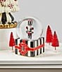MacKenzie-Childs Nutcracker Gift Snow Globe - Image 2