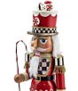 MacKenzie-Childs Holiday Collection Peppermint Nutcracker - Image 4