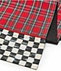MacKenzie-Childs Holiday Collection Tartan Check Table Runner - Image 2