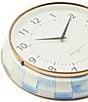 MacKenzie-Childs Check School Wall Clock - Image 2
