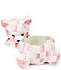 MacKenzie-Childs Rosy Bear Cookie Jar - Image 2