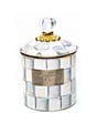 MacKenzie-Childs Check Canister, Color:Sterling Check - Image 2