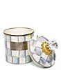 MacKenzie-Childs Check Canister, Color:Sterling Check - Image 4
