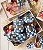MacKenzie-Childs Check Canister, Color:Royal Check - Image 4