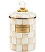 MacKenzie-Childs Check Canister, Color:Mocha Check - Image 2