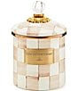 MacKenzie-Childs Check Canister, Color:Mocha Check - Image 3