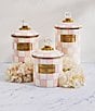 MacKenzie-Childs Check Canister, Color:Rosy Check - Image 6