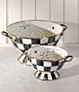 MacKenzie-Childs Check Enamel Colander, Color:Courtly Check - Image 5