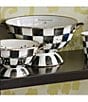 MacKenzie-Childs Check Enamel Colander, Color:Courtly Check - Image 6