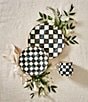 MacKenzie-Childs Check Enamel Dinner Plate, Color:Courtly Check - Image 3