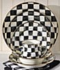 MacKenzie-Childs Check Enamel Dinner Plate, Color:Courtly Check - Image 4