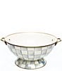 MacKenzie-Childs Check Enamel Everything Bowl, Color:Sterling Check - Image 1