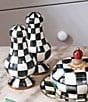 MacKenzie-Childs Check Enamel Large Salt & Pepper Shaker Set, Color:Courtly Check - Image 4