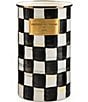 MacKenzie-Childs Check Enamel Utensil Holder, Color:Courtly Check - Image 1