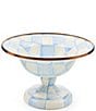 MacKenzie-Childs Check Footed Compote - Image 3