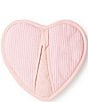 MacKenzie-Childs Rosy Check Heart Potholder, Color:Rosy - Image 2