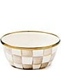 MacKenzie-Childs Check Pinch Bowl, Color:Mocha Check - Image 1
