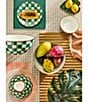MacKenzie-Childs Check Salad/Dessert Plate, Color:Emerald Check - Image 2