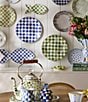 MacKenzie-Childs Check Salad/Dessert Plate - Image 6