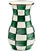 MacKenzie-Childs Check Tall Enamel Vase - Image 1
