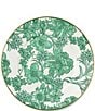 MacKenzie-Childs English Garden Enamel Dinner Plate, Color:Emerald - Image 1