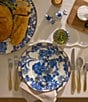 MacKenzie-Childs English Garden Enamel Dinner Plate, Color:Royal - Image 3