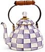 MacKenzie-Childs Check Enamel Tea Kettle - Image 2
