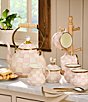 MacKenzie-Childs Check Enamel 3-Quart Tea Kettle, Color:Rosy Check - Image 5