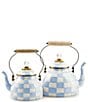 MacKenzie-Childs Check Enamel Tea Kettle - Image 2