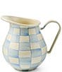 MacKenzie-Childs Check Enamel Pitcher - Image 1