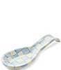 MacKenzie-Childs Check Enamel Spoon Rest - Image 1
