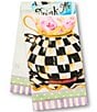 MacKenzie-Childs Spill the Tea Printed Dish Towel - Image 1