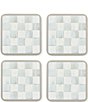 MacKenzie-Childs Check Cork Back Coasters, Set of 4,Specials : American Fashion Style Bags On Sale