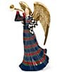 MacKenzie-Childs Timeless Tartan Angel Figurine - Image 1