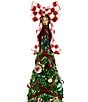 MacKenzie-Childs Timeless Tartan Collection Illuminated Topiary Tree Figurine - Image 2