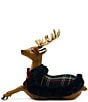 MacKenzie-Childs Timeless Tartan Resting Deer Figurine - Image 3