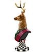 MacKenzie-Childs Timeless Tartan Collection Stag Head Bust - Image 2