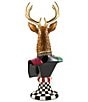 MacKenzie-Childs Timeless Tartan Collection Stag Head Bust - Image 3