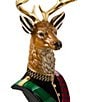 MacKenzie-Childs Timeless Tartan Collection Stag Head Bust - Image 4