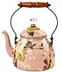 MacKenzie-Childs Wild Rose Tea Kettle - Image 1