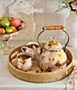 MacKenzie-Childs Wild Rose Footed Compote - Image 2