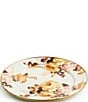 MacKenzie-Childs Wild Rose White Charger Plate, Color:Wild Rose White - Image 1