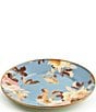 MacKenzie-Childs Wild Rose Enamel Dinner Plate - Image 5