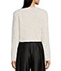 Maggy London Double Satin Bow Allover Sequin Velvet Jacket - Image 2