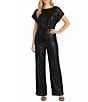 Maggy London Sequin Mesh Jumpsuit - Image 4
