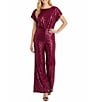 Maggy London Sequin Mesh Jumpsuit - Image 1